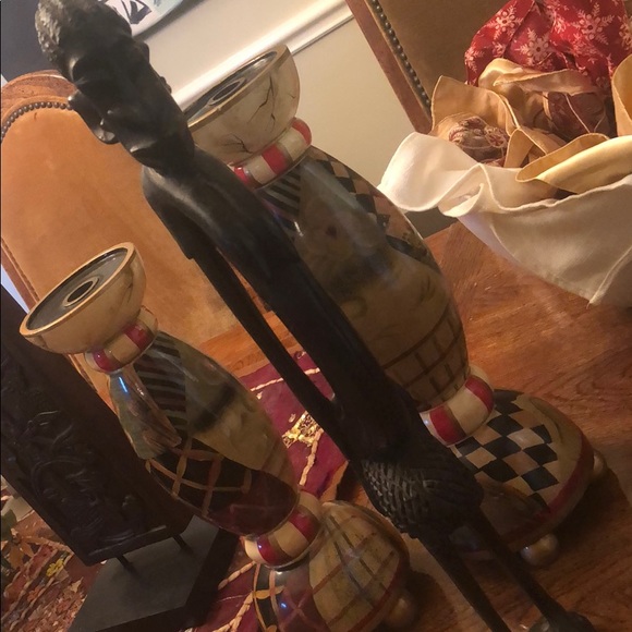 Vintage Ethnic Statue, A Woman’s Stance - Picture 3 of 8